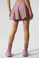Airlift Down The Line Tennis Skirt - Smoky Quartz