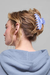 90's Claw Clip - Winter Frost Shell