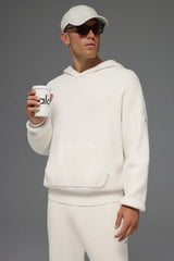 Scholar Hooded Sweater - Ivory