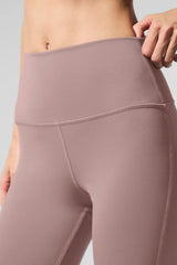 Airbrush High-Waist 7/8 Bootcut Legging - Taupe