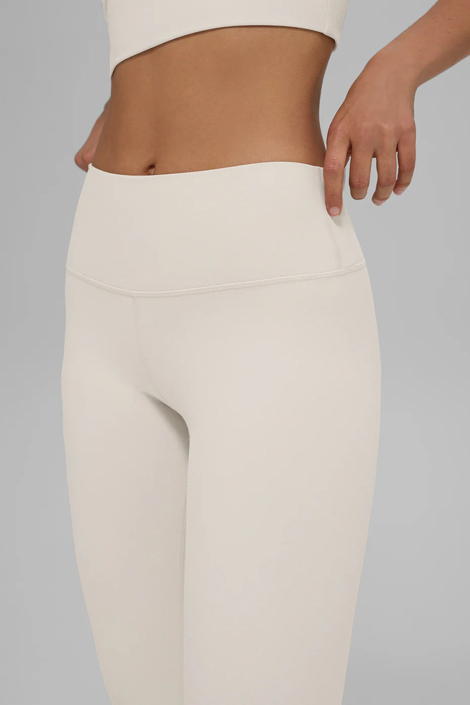 Alosoft High-Waist 7/8 Highlight Legging - Bone