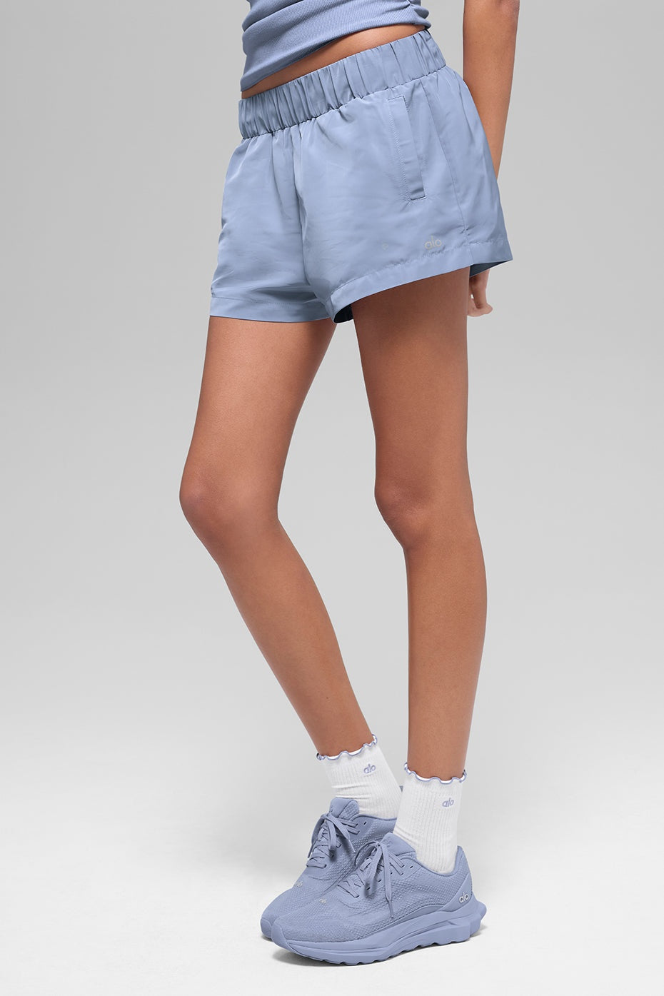 High-Waist Socialite Short - Winter Frost