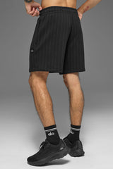 7" Pinstripe Short - Black Pinstripe