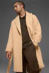 Wool Gameday Overcoat - Camel