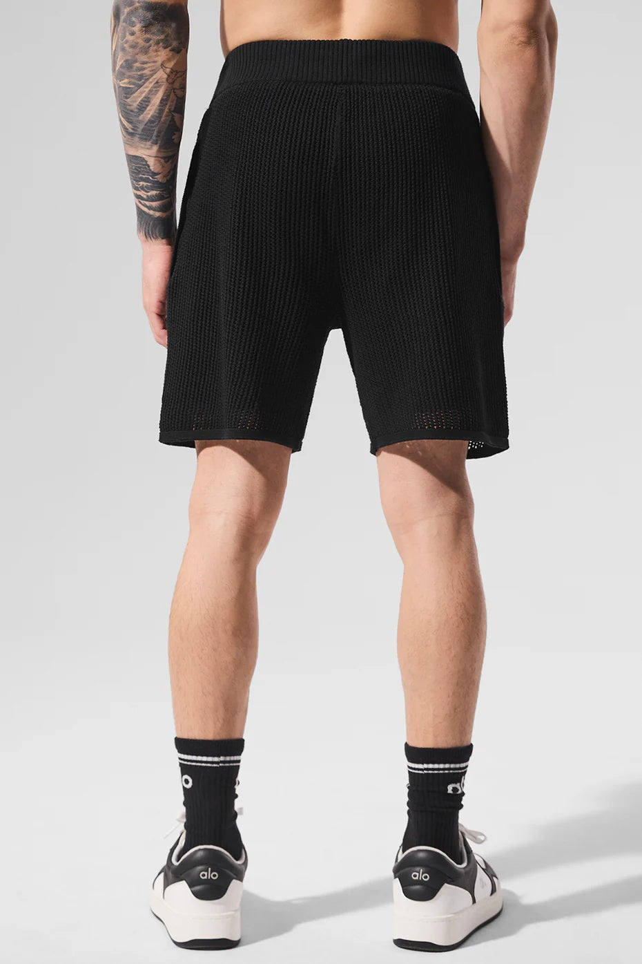 Open-Knit Short - Black
