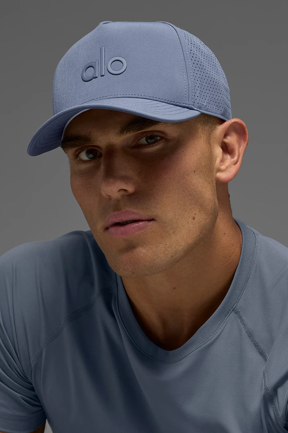 Performance District Trucker Hat - Bluestone