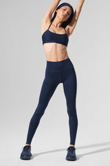High-Waist Airlift Legging - Navy
