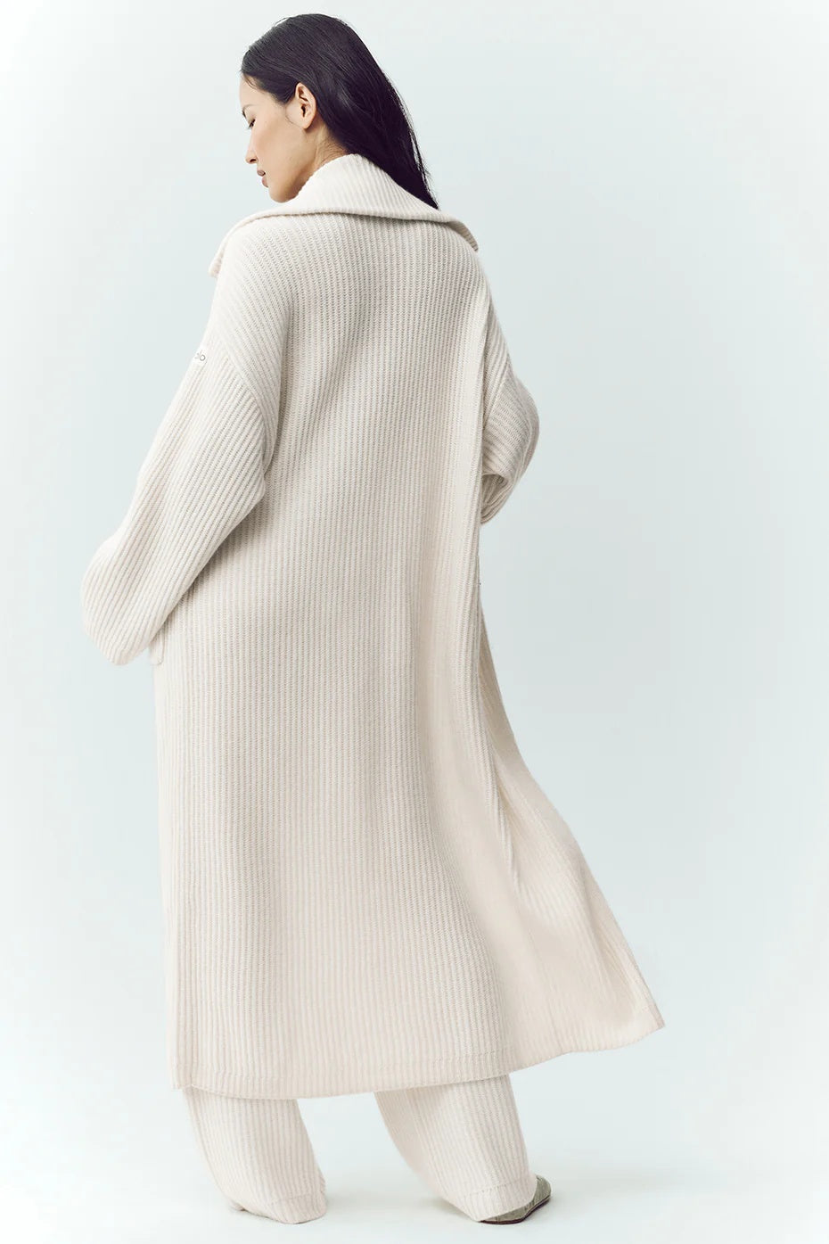 Cashmere Northstar Long Cardigan - Ivory