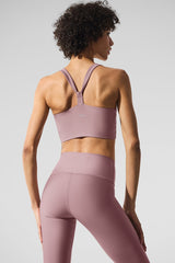 Airlift Sleek Bra Tank - Smoky Quartz