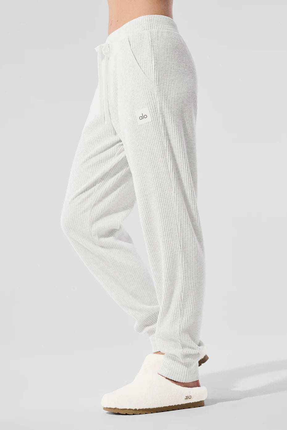 Muse Sweatpant - White Heather