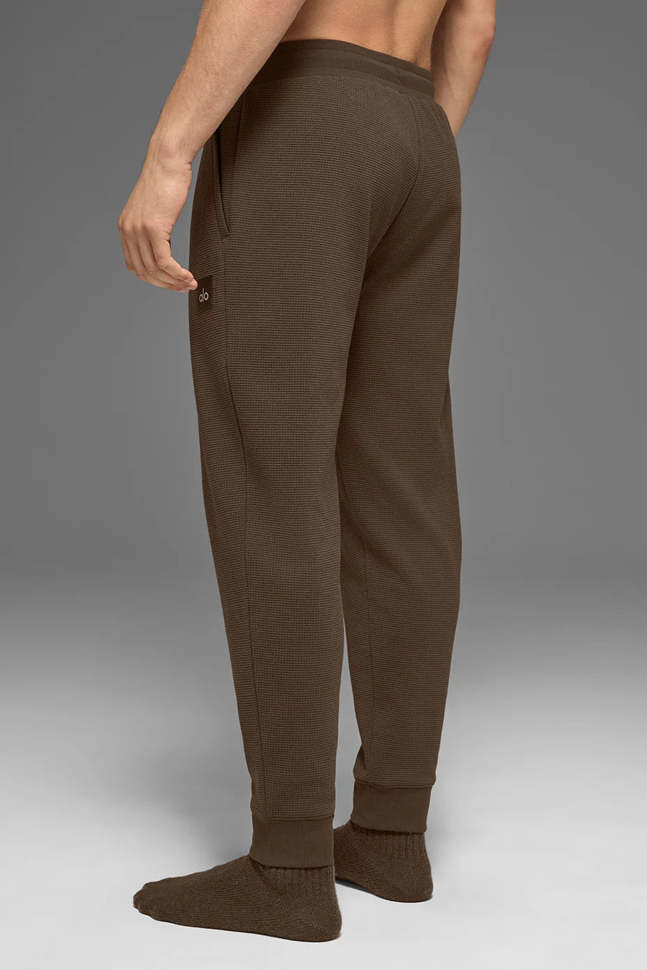 Waffle Lounge Jogger - Espresso