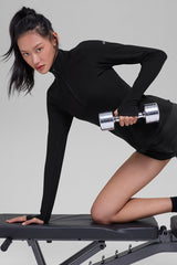 Alosoft 1/2 Zip Rapid Pullover - Black