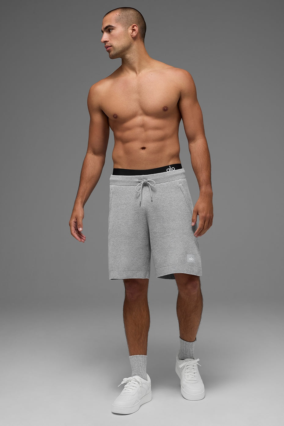 7" Sports Club Sweater Knit Short - Athletic Heather Grey