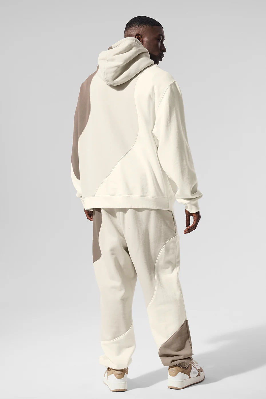 Make Waves Hoodie - Ivory/Bone/Gravel