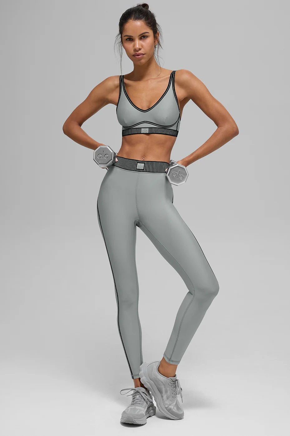 Airlift Line Up Bra - Lunar Grey