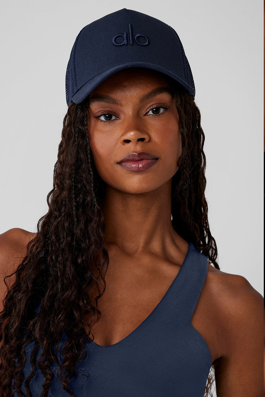District Trucker Hat - Navy