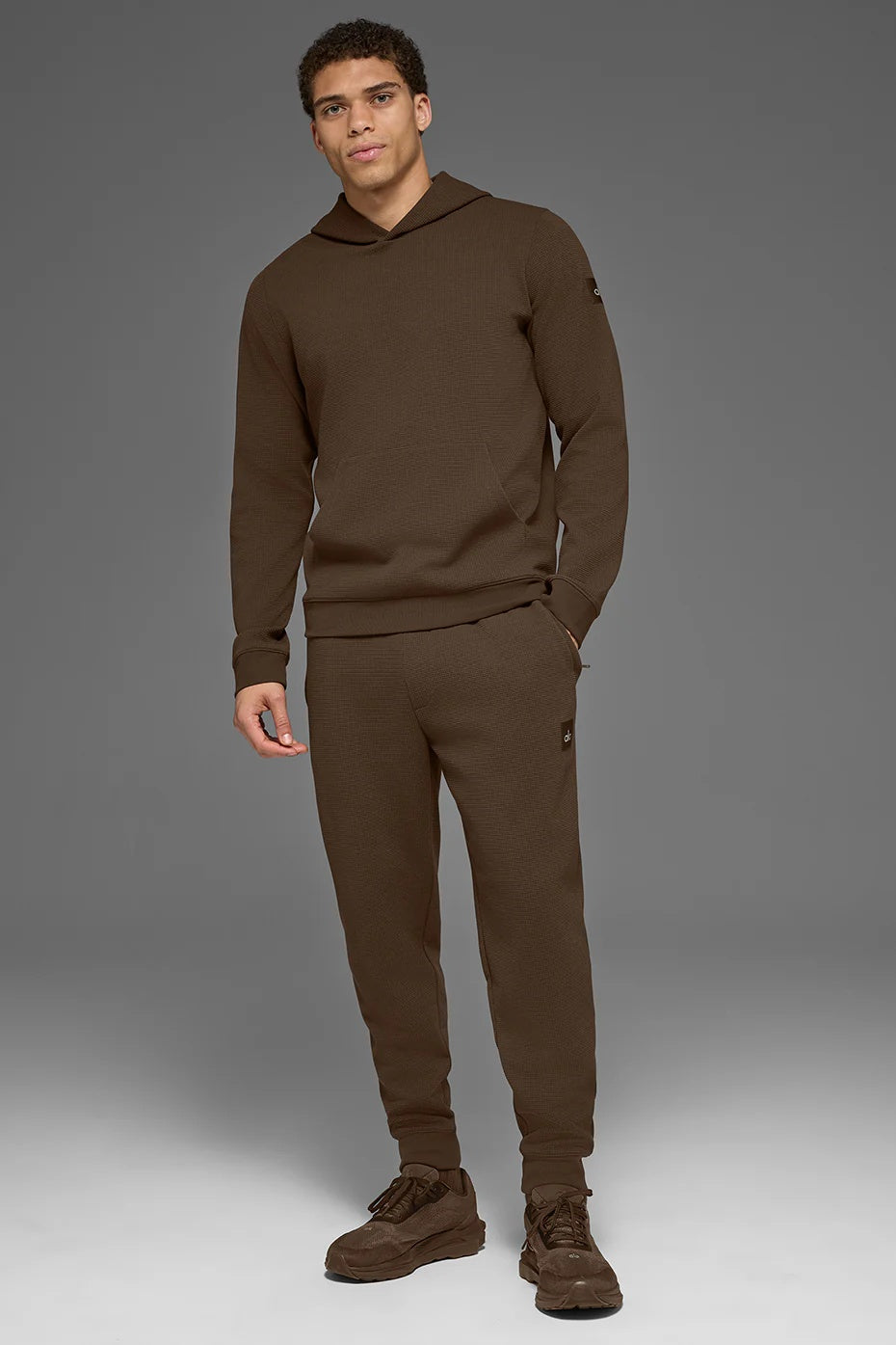 Waffle Lounge Jogger - Espresso