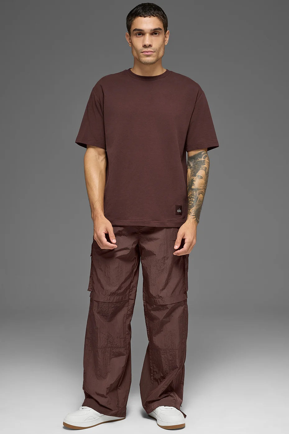 Double Take Short Sleeve - Brownstone