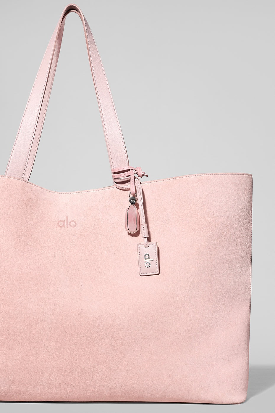 ALO Tranquility Tote - Pink Champagne Suede