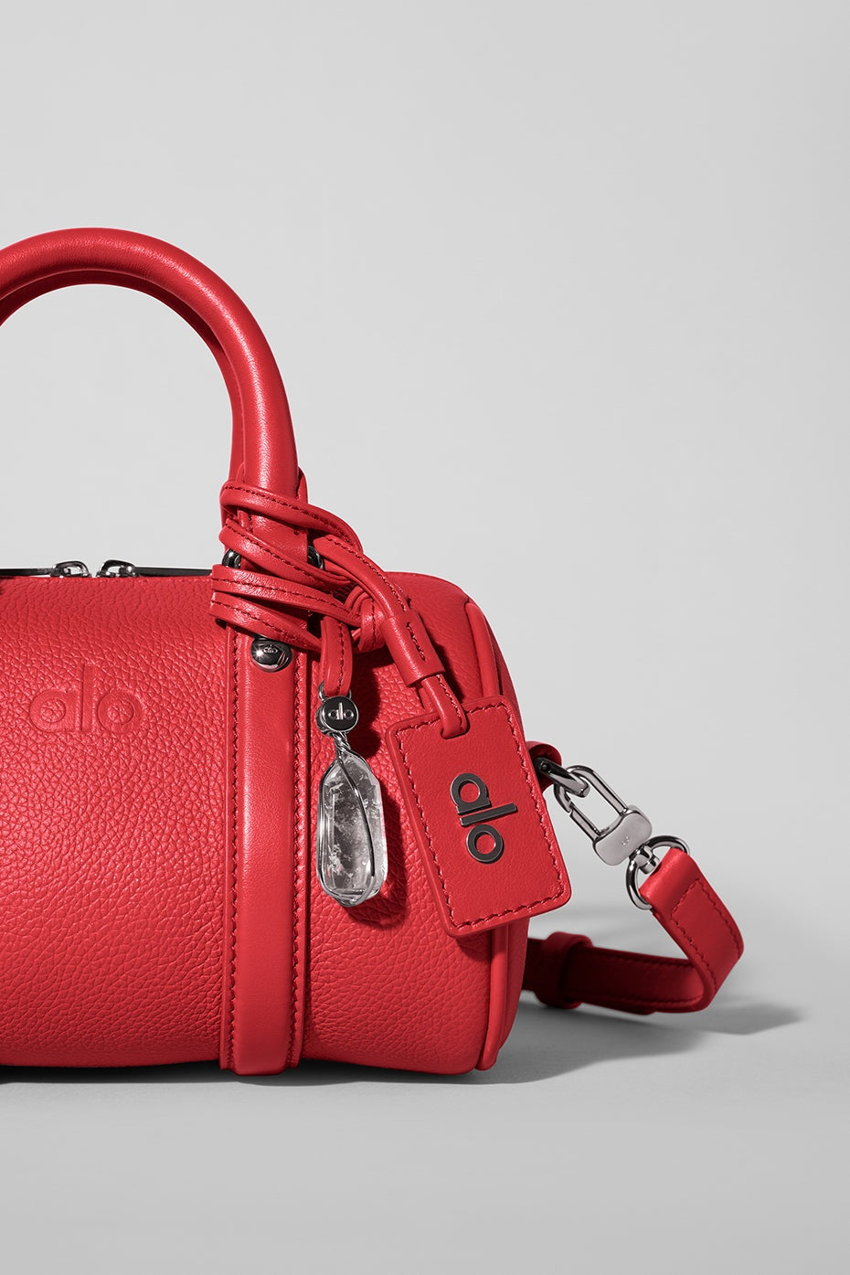 ALO Mini Voyage - Bright Red Leather