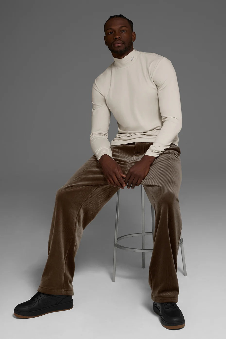 Conquer Reform Mock Neck Long Sleeve - Bone