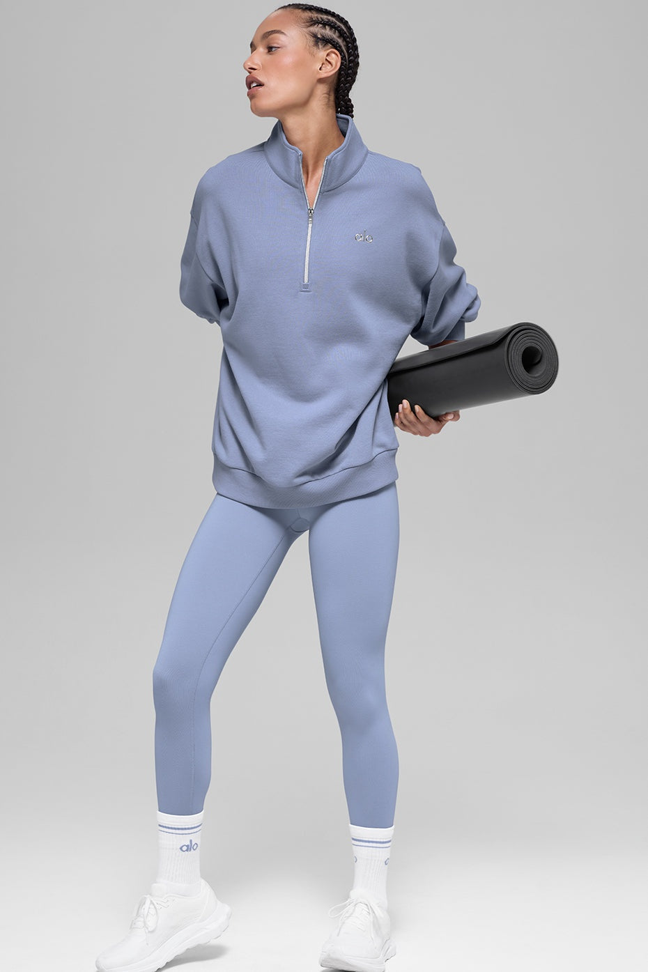 Accolade 1/4 Zip Pullover - Winter Frost