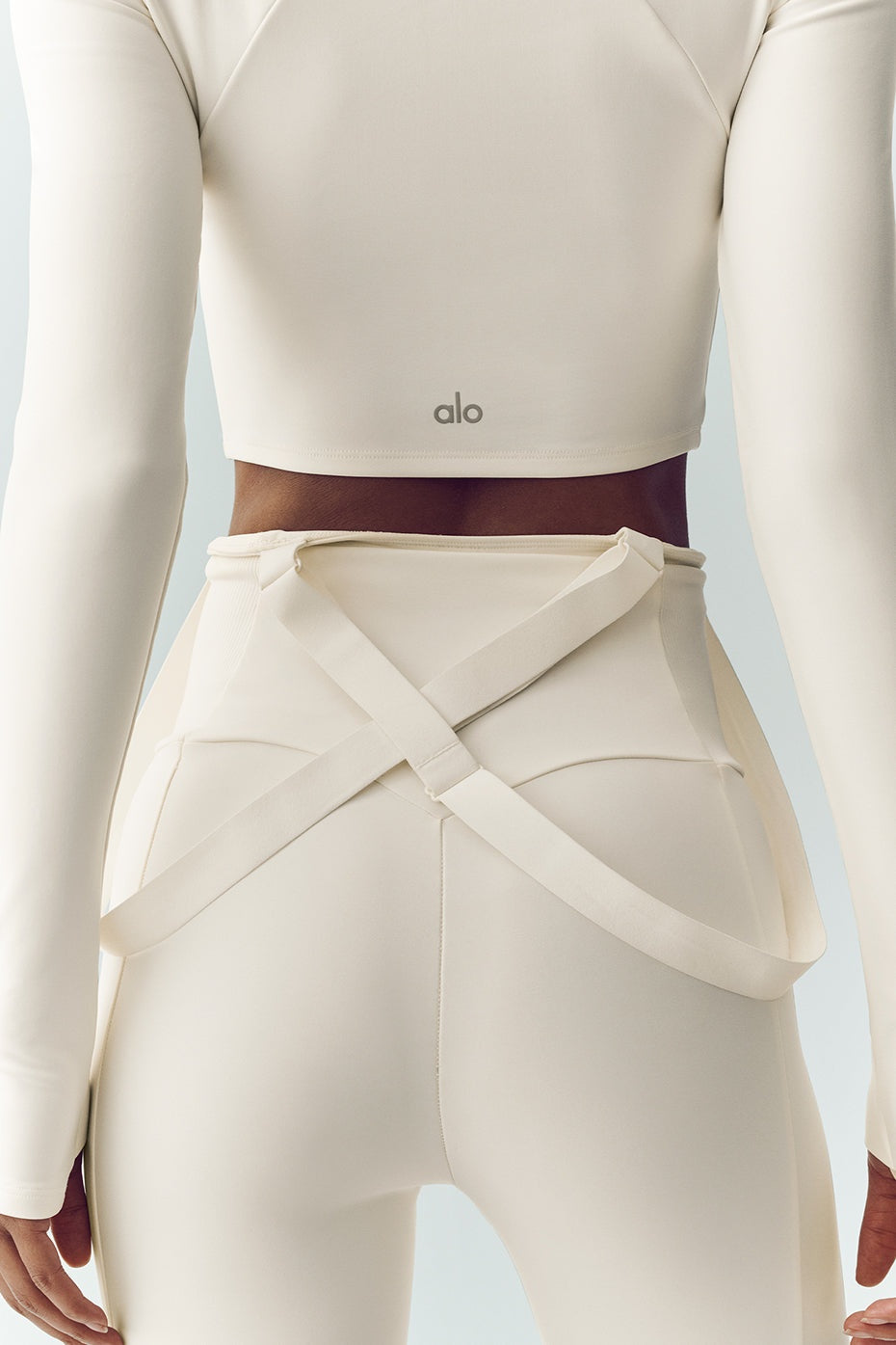 Airlift Winter Warm Ski Time Bib - Ivory