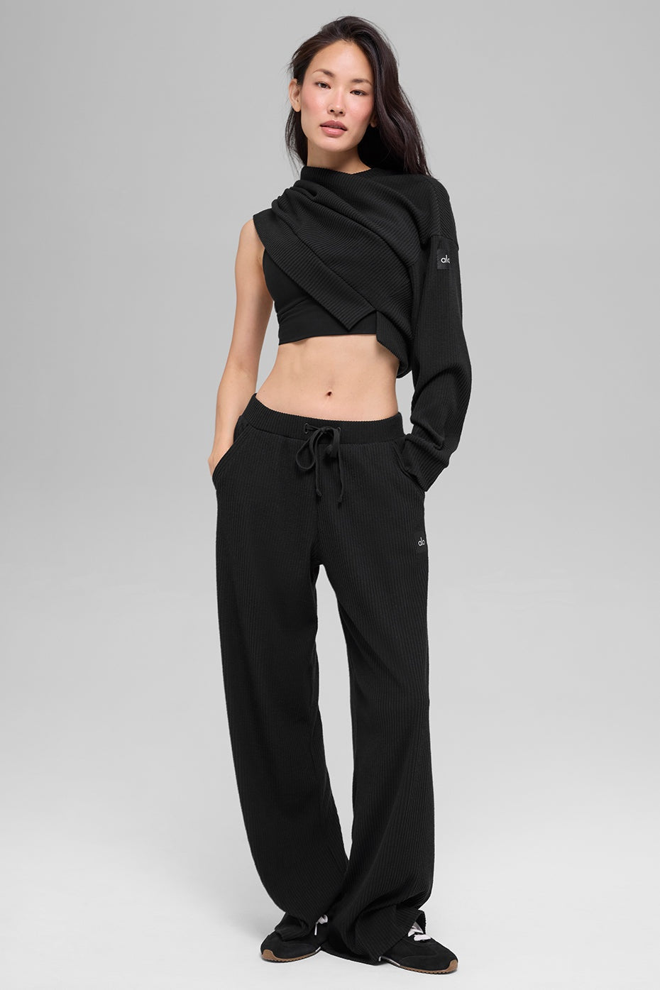 Muse Wide Leg Pant - Black