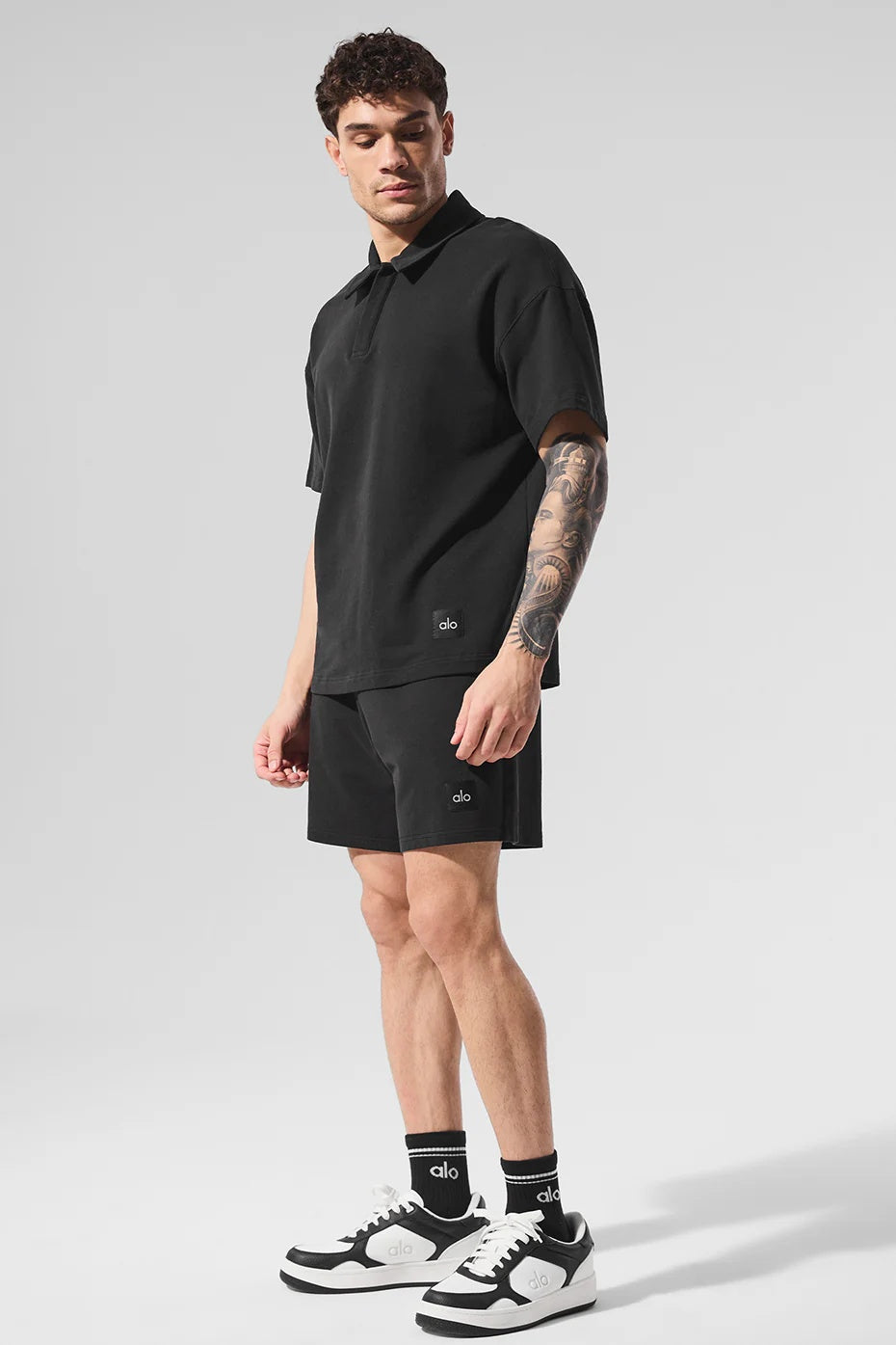 7" Double Take Short - Black