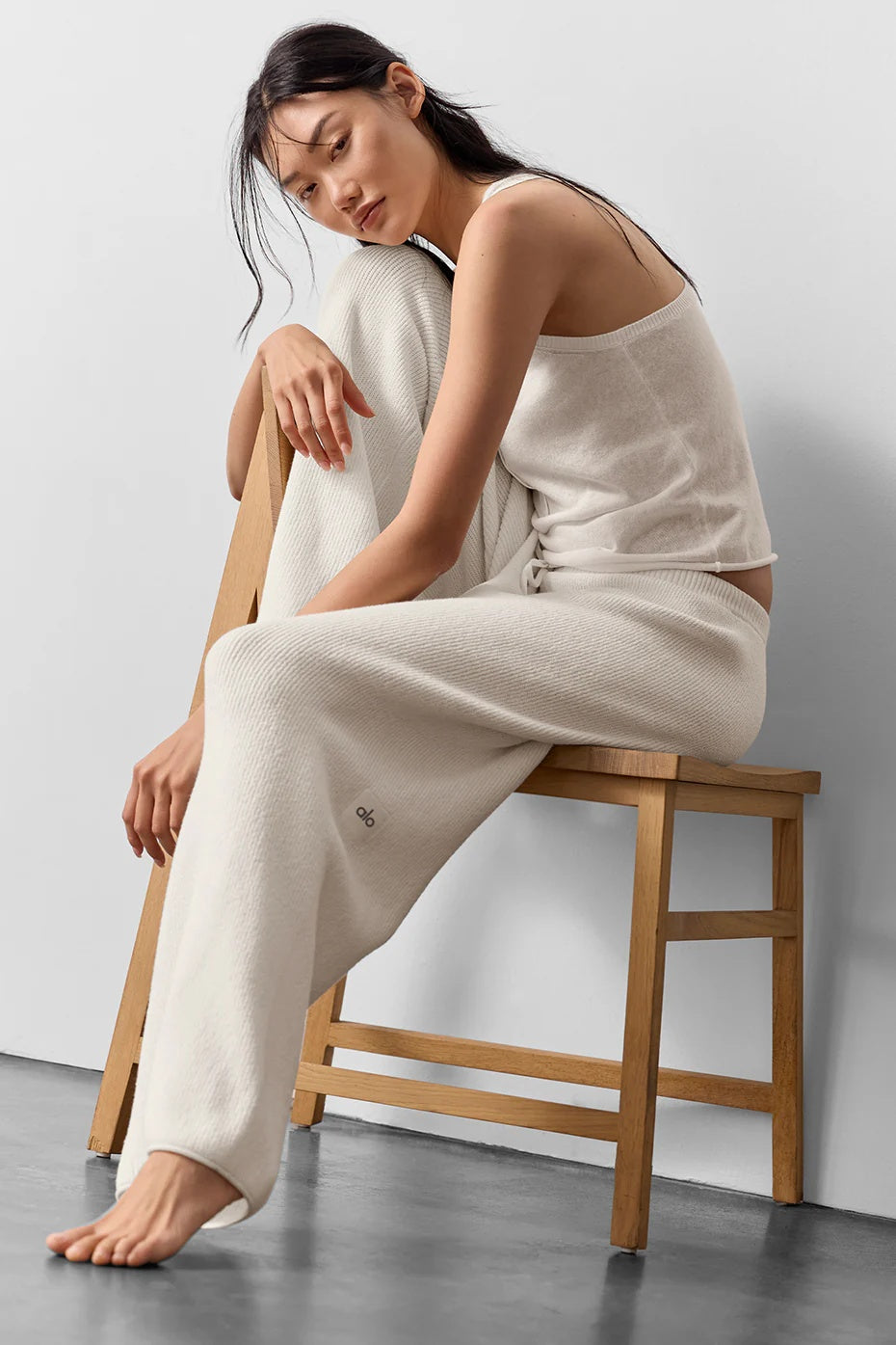 Supernatural Sweater Henley Tank - Ivory