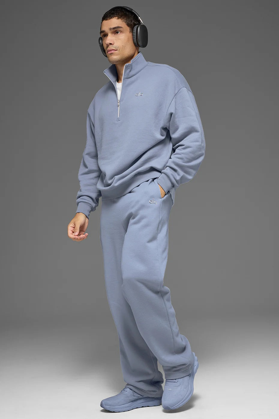 Accolade 1/4 Zip Pullover - Winter Frost