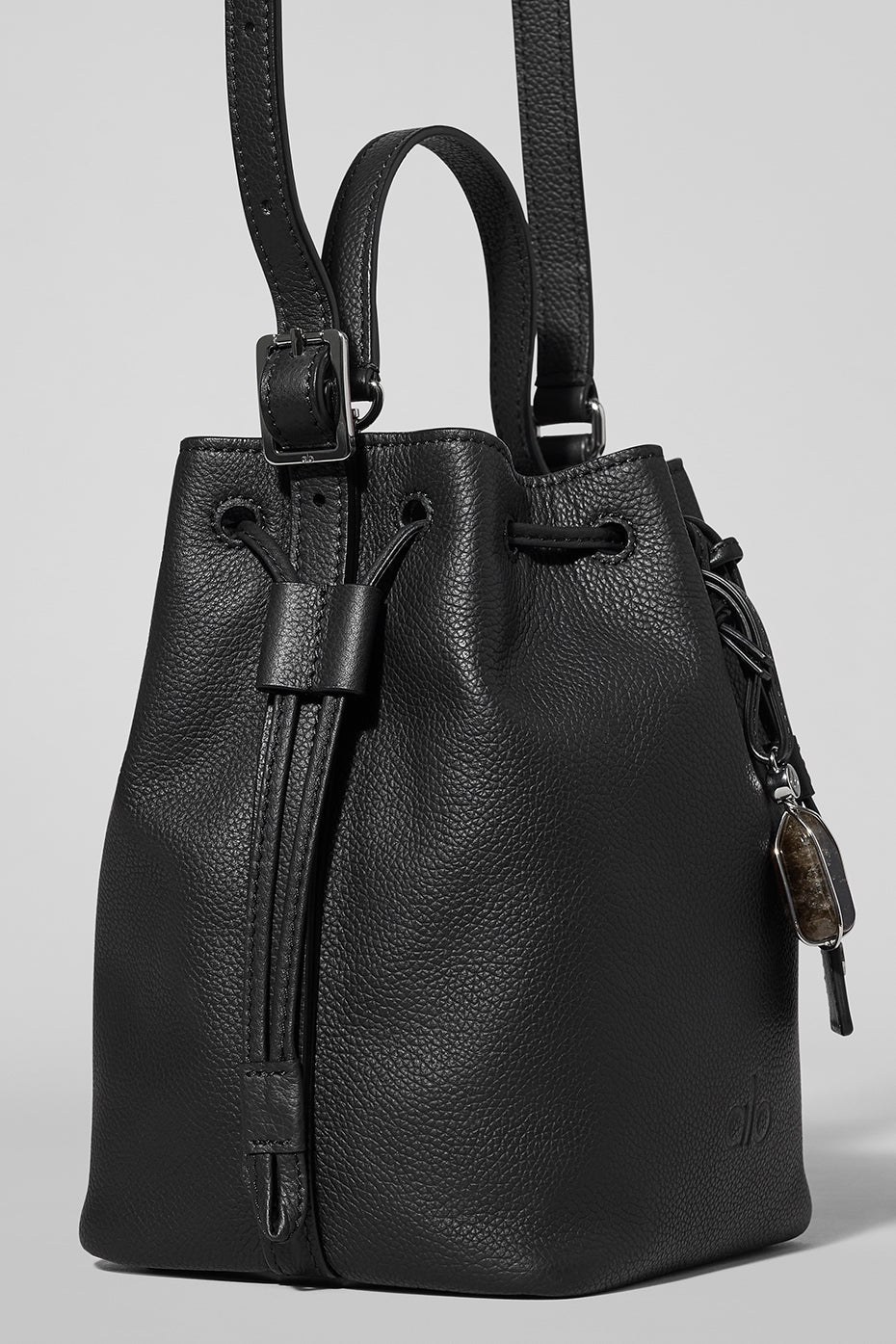 ALO Mini Balance - Black Leather