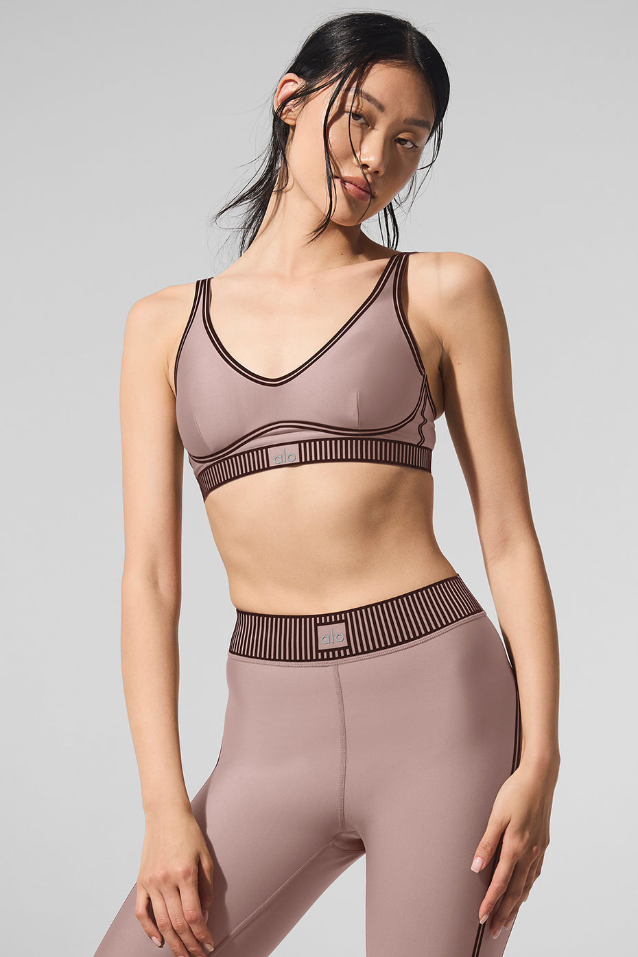 Airlift Line Up Bra - Taupe