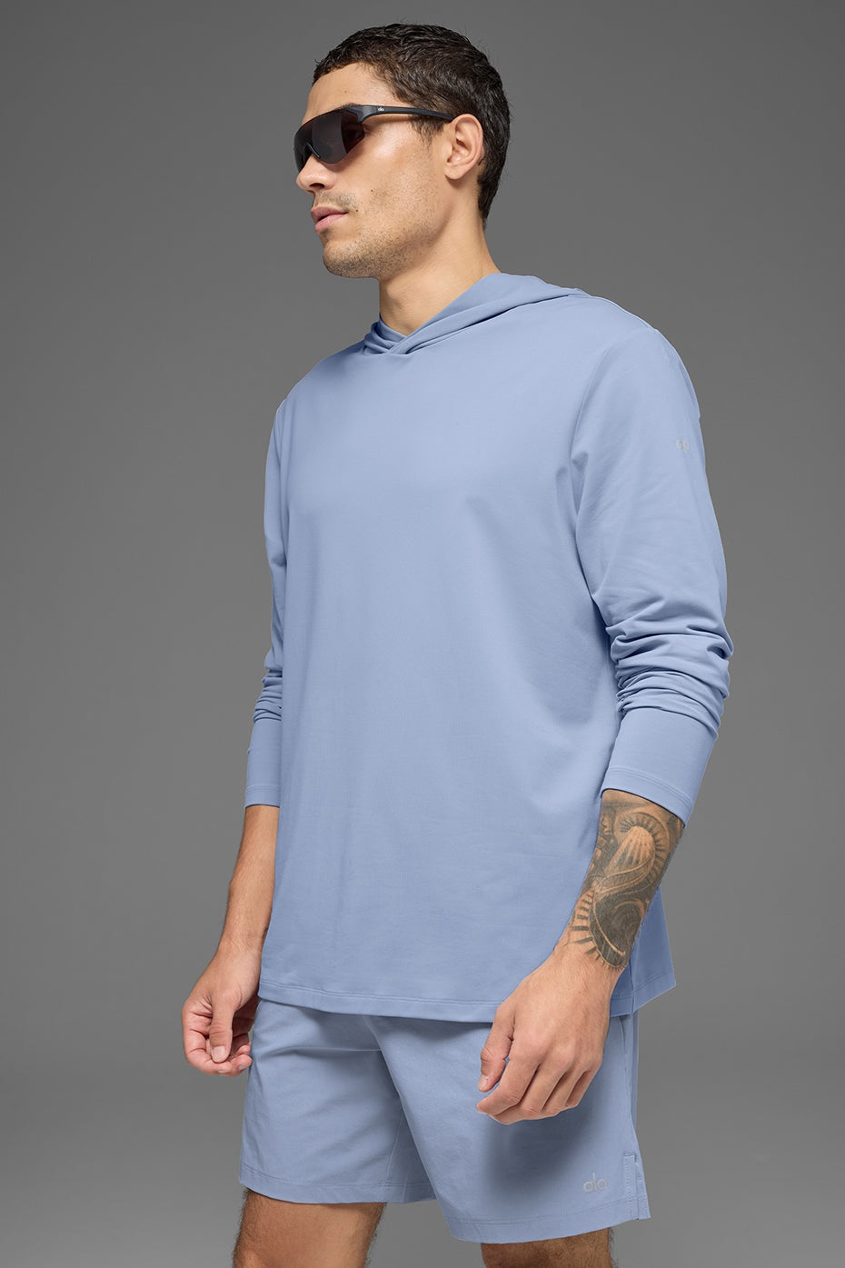 Conquer Reform Long Sleeve With Hood - Winter Frost