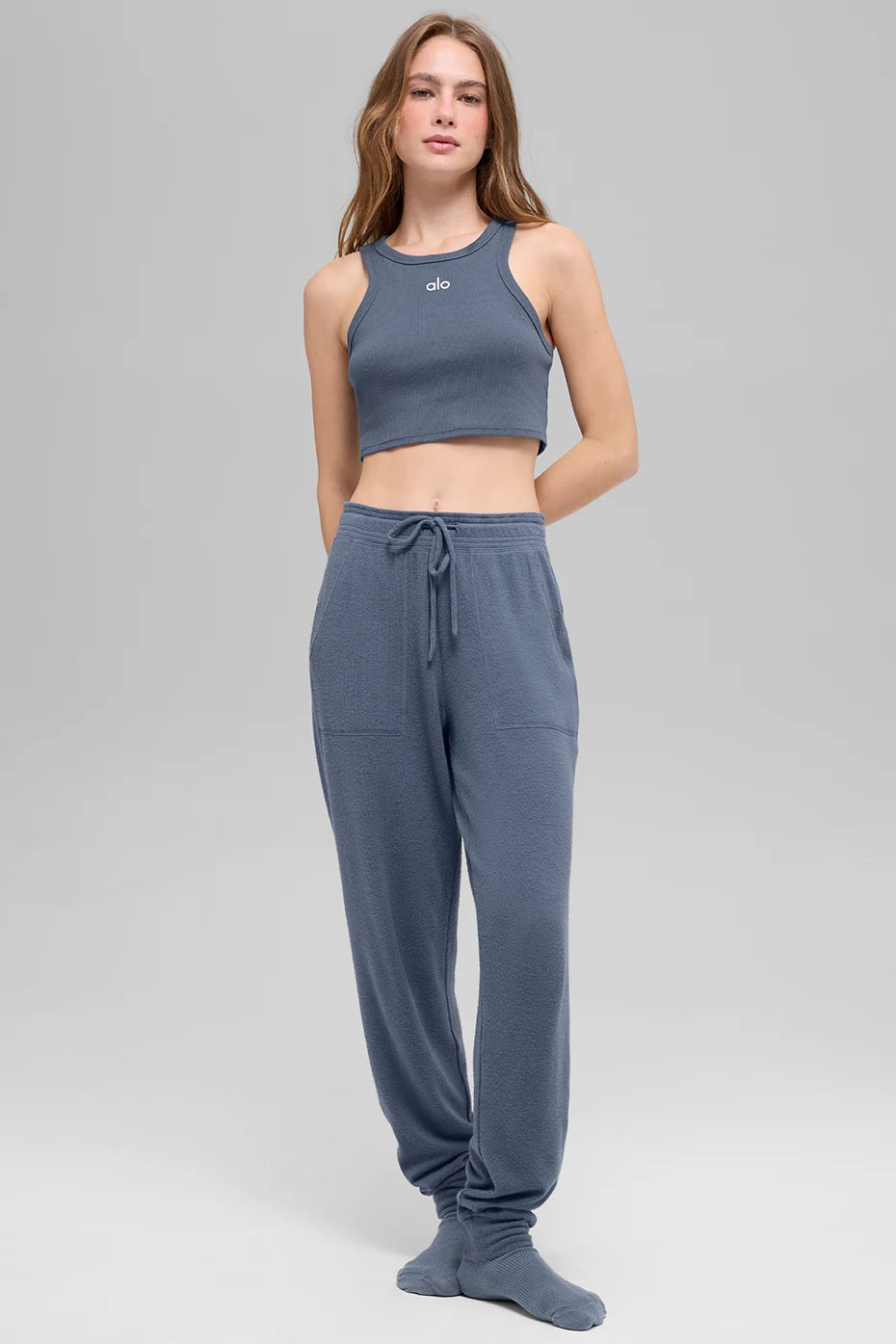 Soho Sweatpant - Bluestone