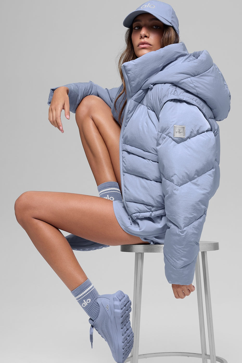 Glacier Puffer - Winter Frost