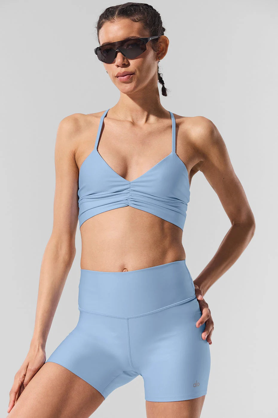 5" Airlift Energy Short - Seashell Blue