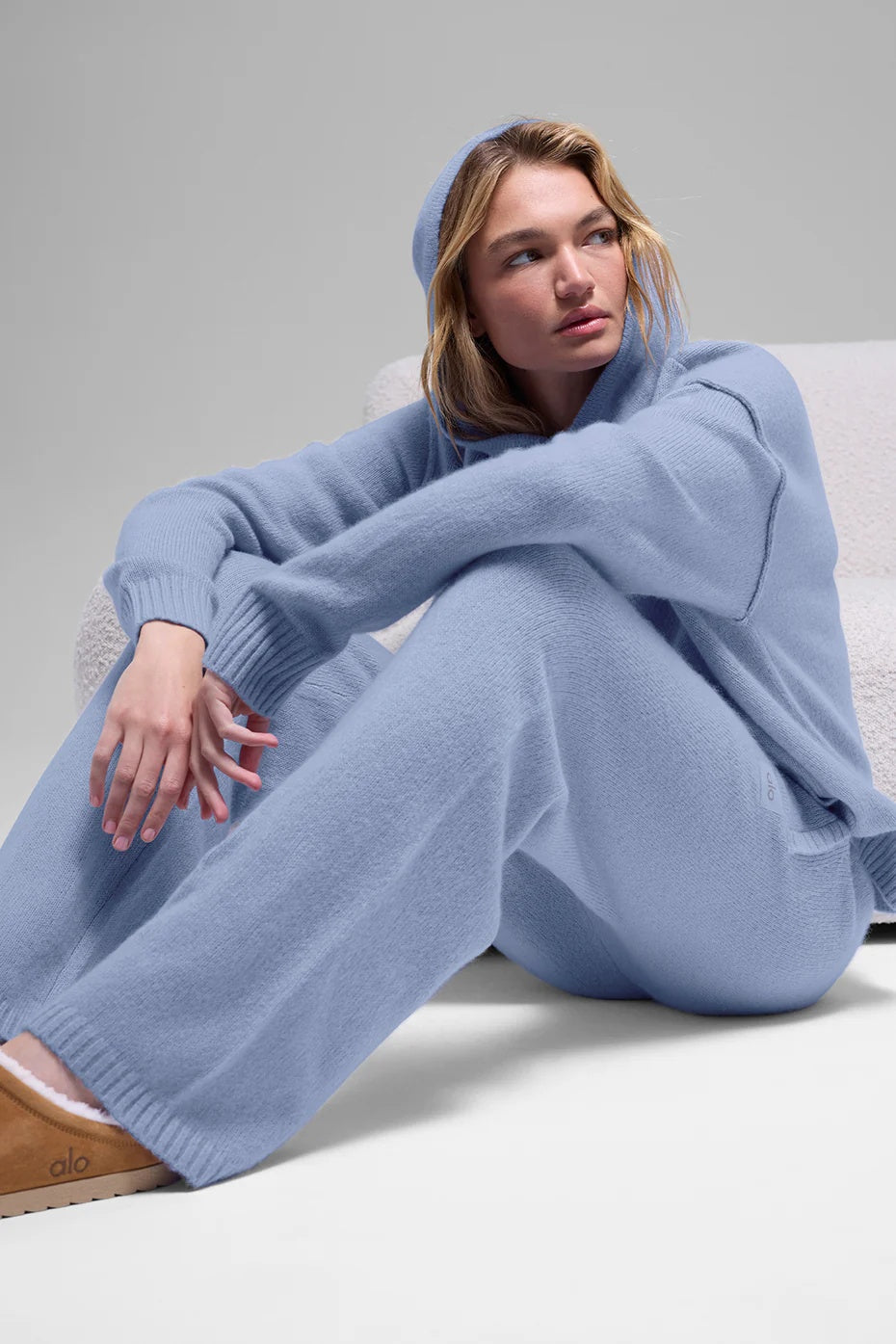Wool Cashmere New Class Sweatpant - Winter Frost