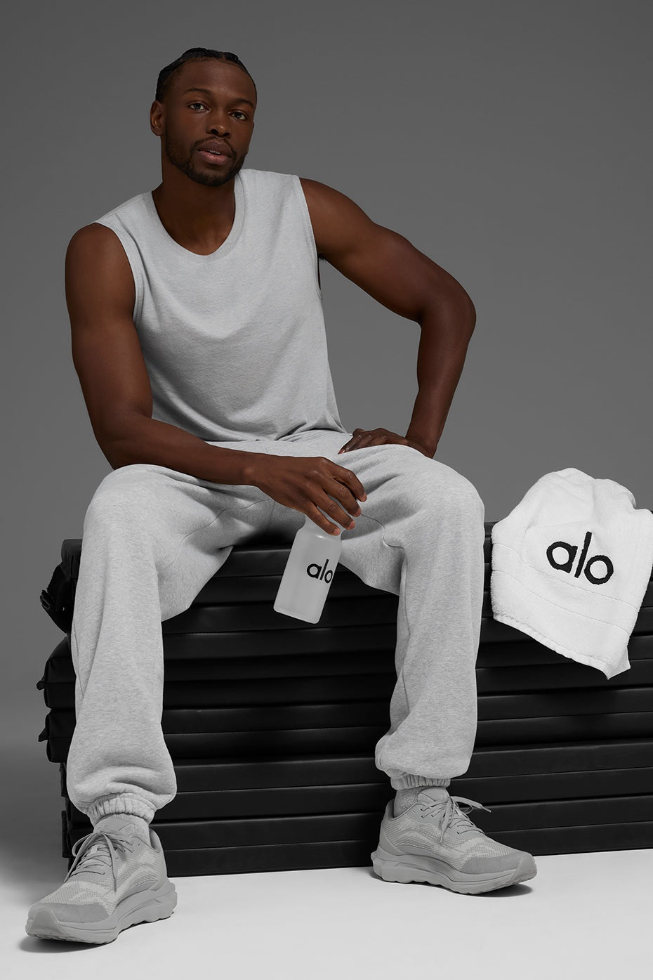 The Triumph Muscle Tank - Athletic Heather Grey