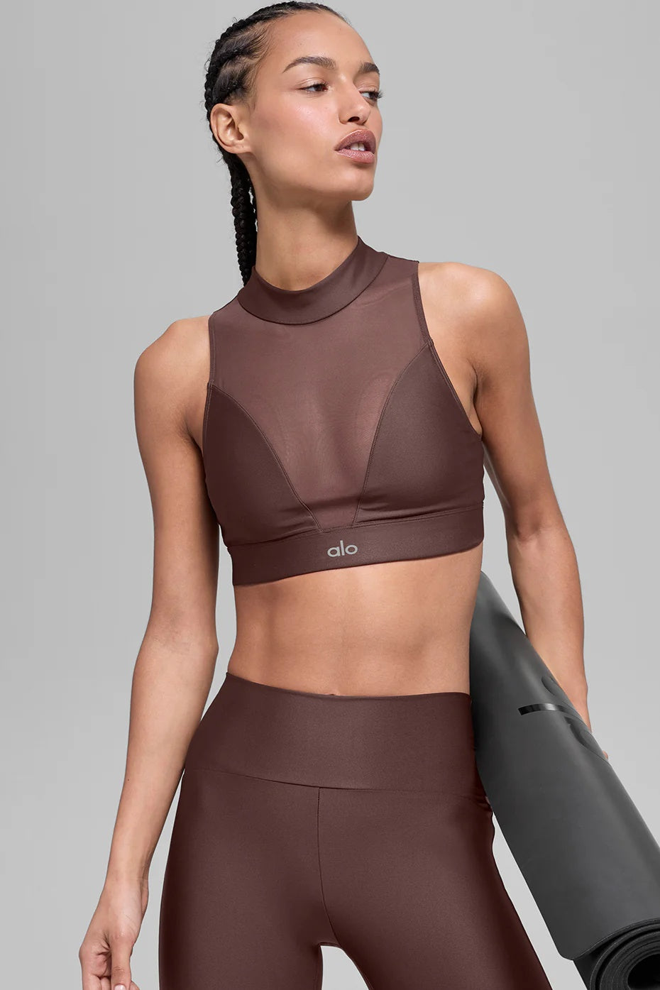 Airlift Mesh Infatuation Bra - Brownstone