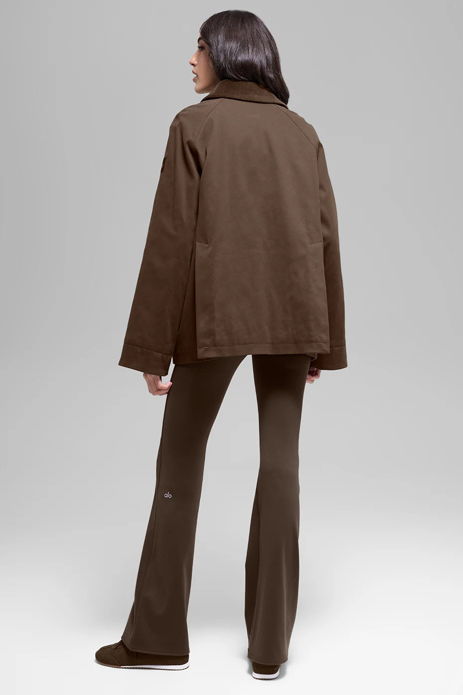 Twill Barn Jacket - Espresso