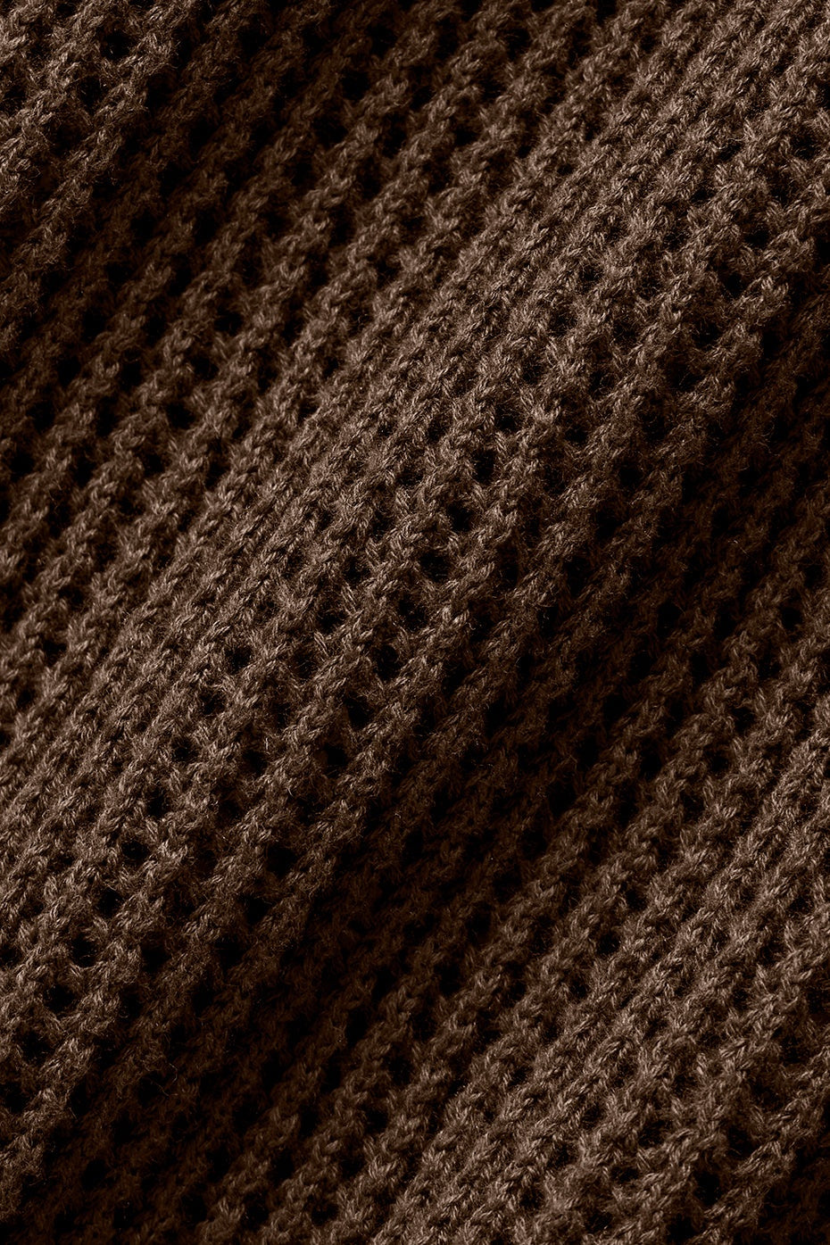 Open-Knit Short - Espresso