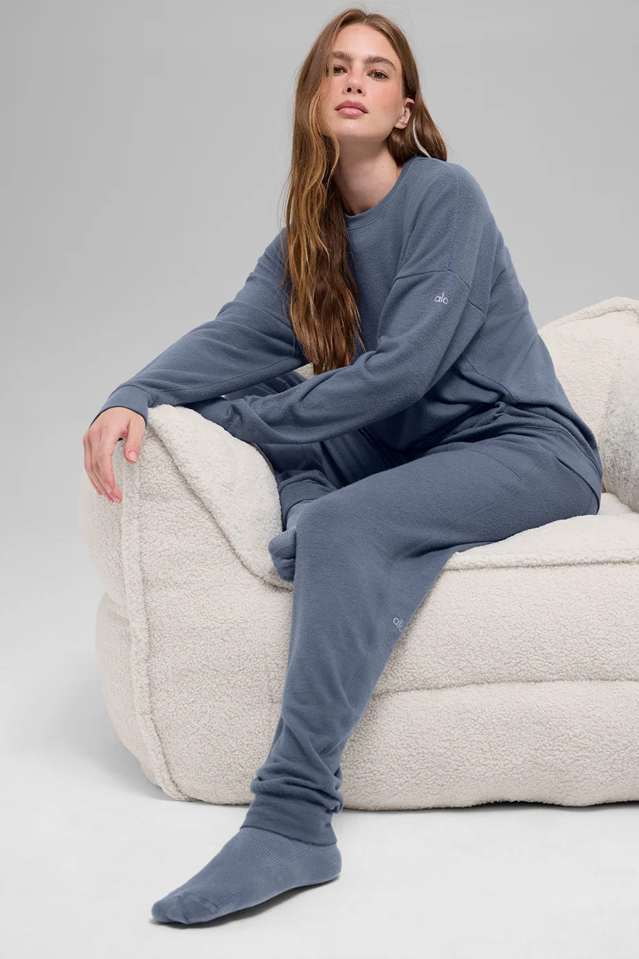 Soho Pullover - Bluestone