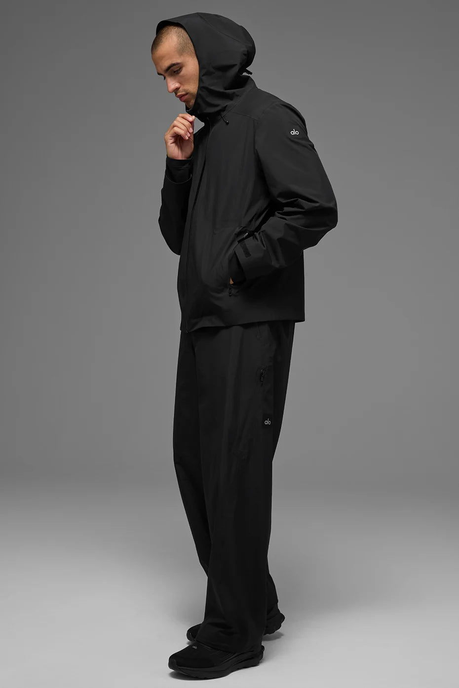 Alpha Shell Jacket - Black