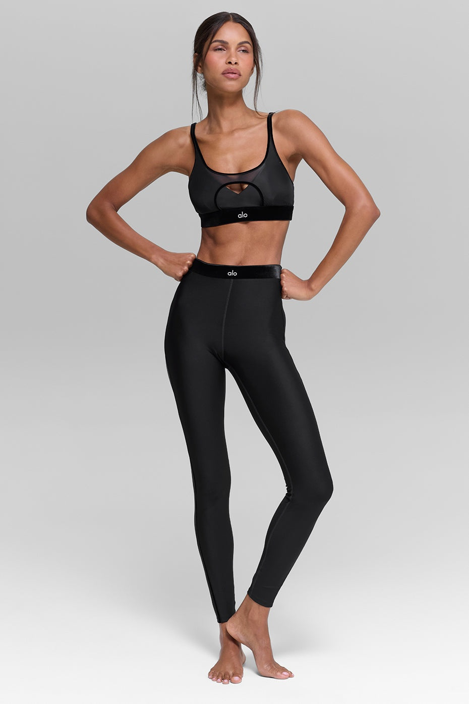 Airlift High-Waist Moonlight Legging - Black