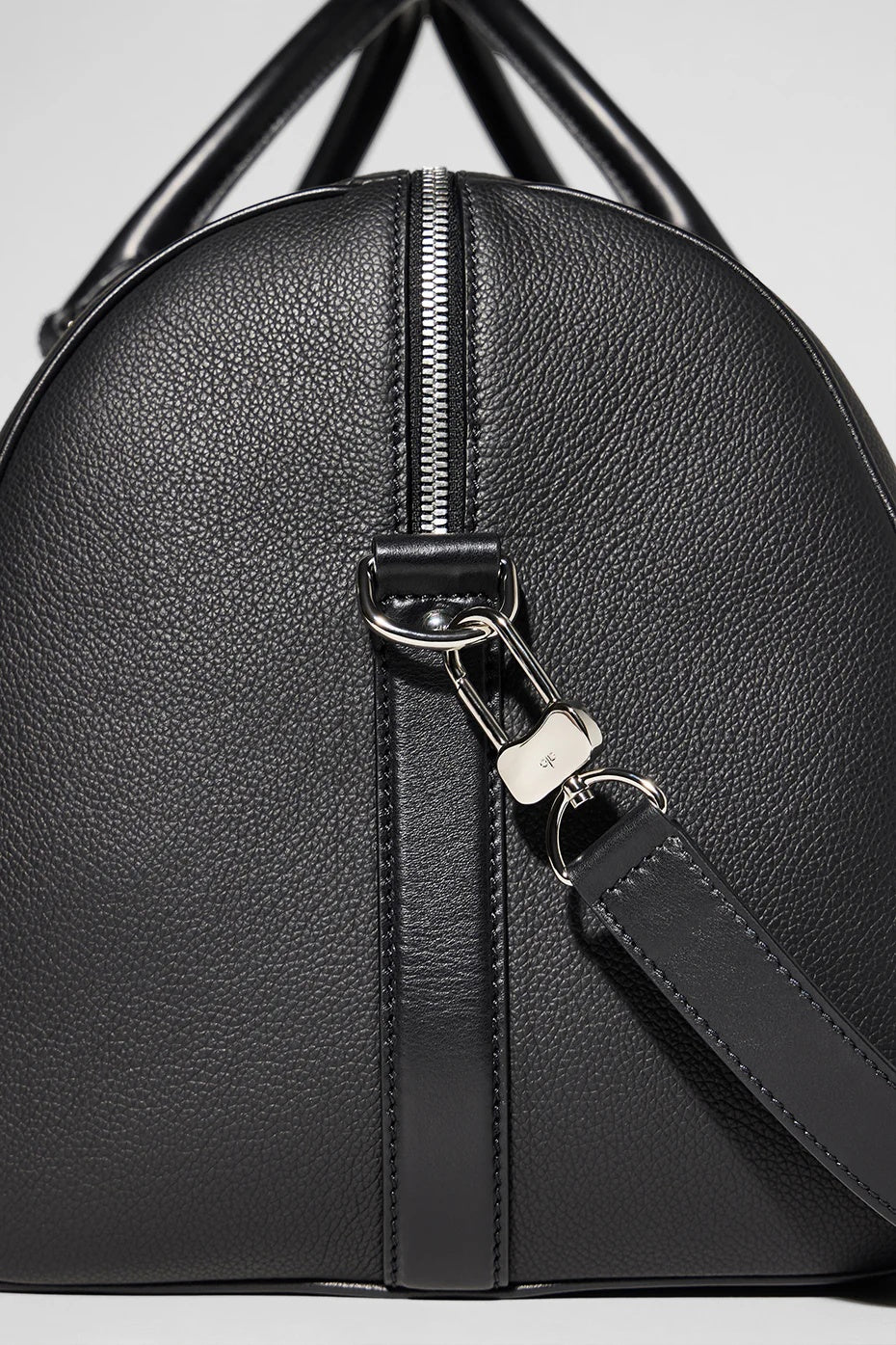 ALO Voyage Duffle - Black Leather