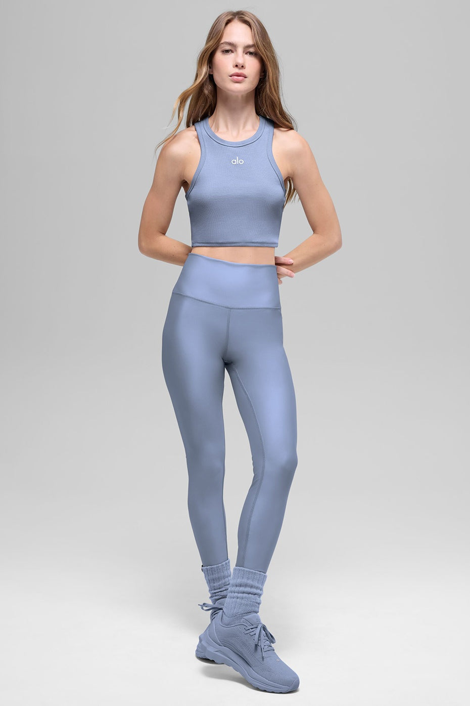 High-Waist Airlift Legging - Winter Frost