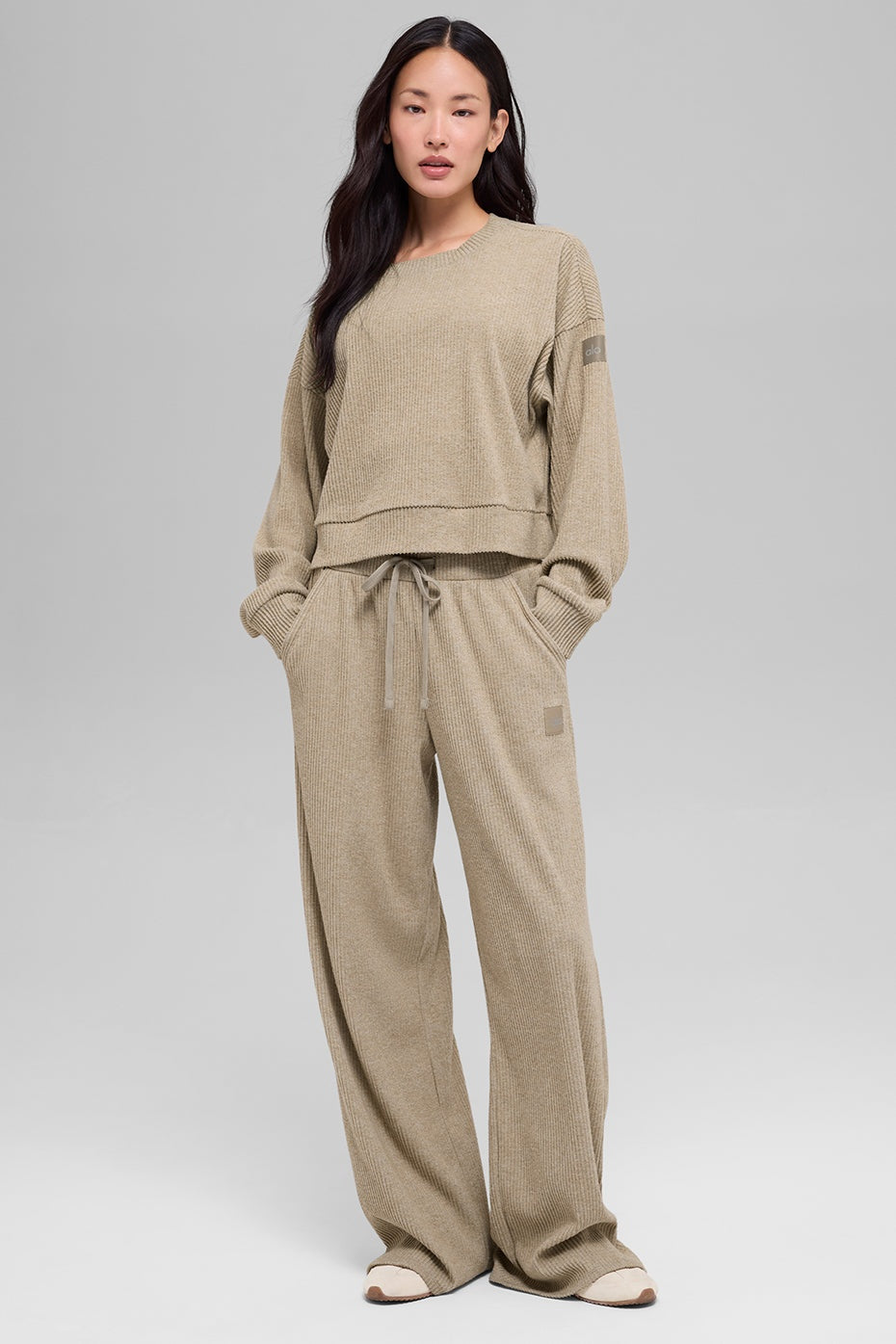 Muse Crew Neck Pullover - Gravel Heather