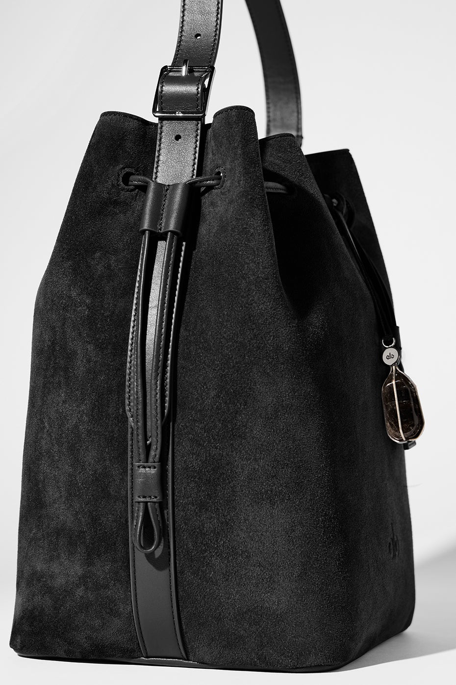 ALO Balance Bucket - Black Suede