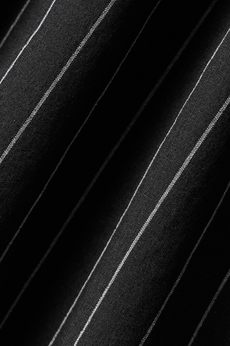 Pinstripe Daylight Mini Skirt - Black/Titanium